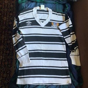 🌞Authentic 1980s Vintage English Rugby Shirt!